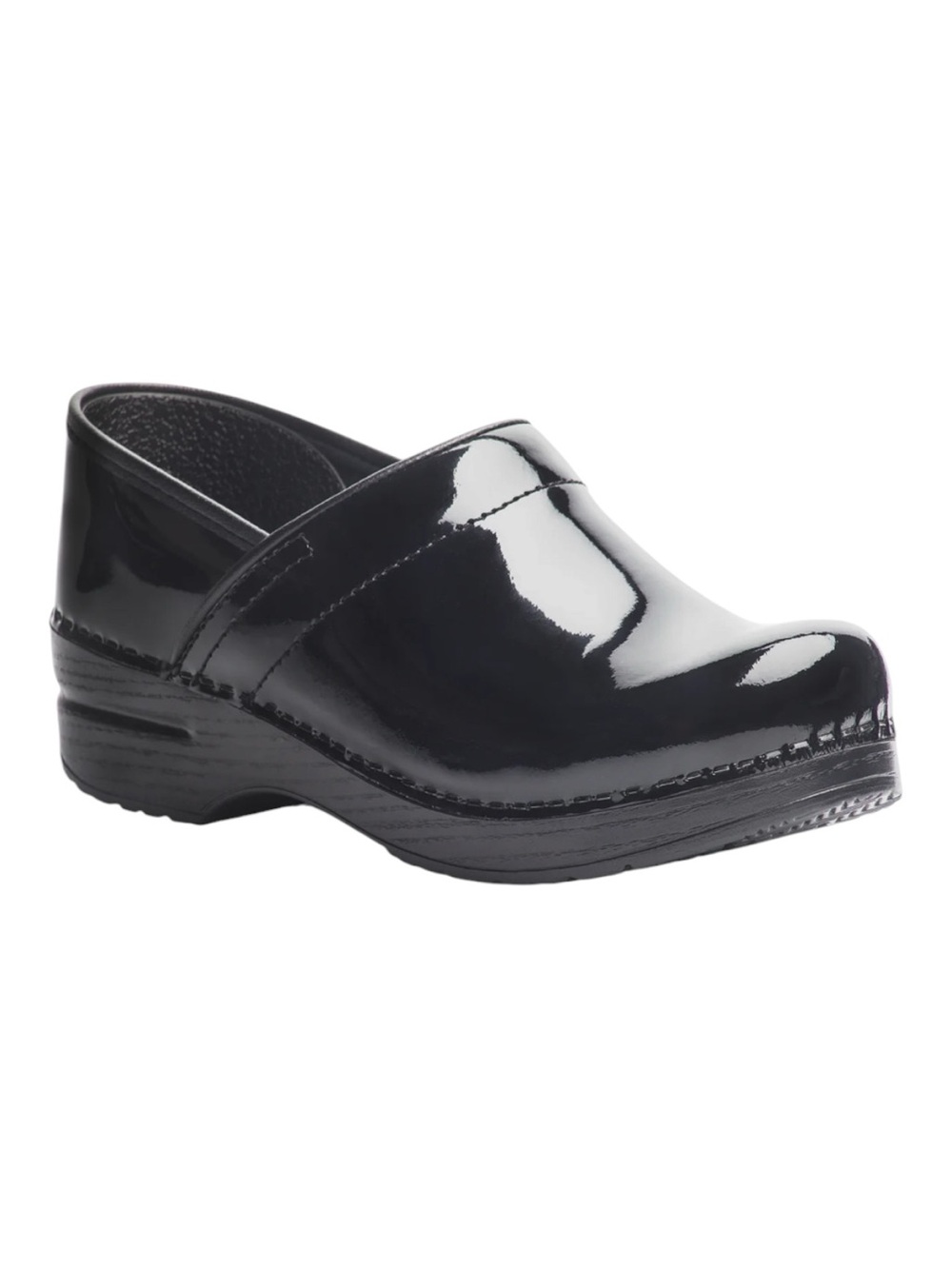 DANSKO Professional Glossy Black Patent Leather Clog Size 41 (10.5-11)